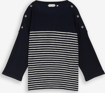 Pull-over TOM TAILOR en noir : devant