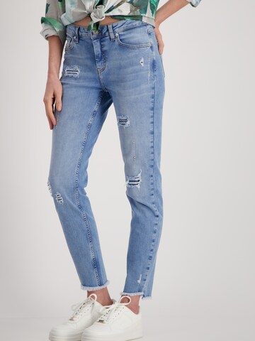 monari Slimfit Jeans i blå: forside