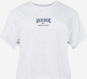 Reebok - Camiseta funcional 'Workout Ready Supremium' en gris: frente