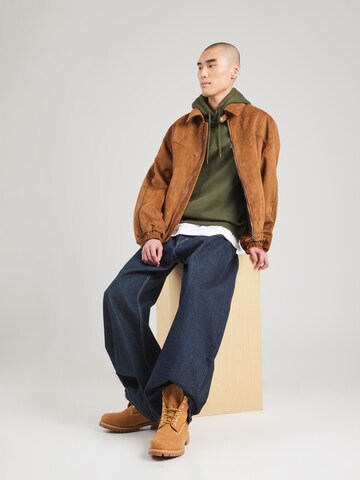 JACK & JONES Majica 'JJMAKOTO' | zelena barva