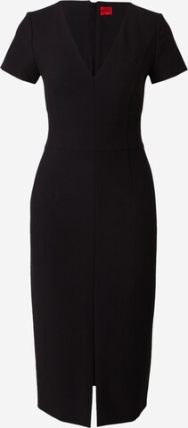 HUGO Sheath Dress 'Kalamara' in Black: front