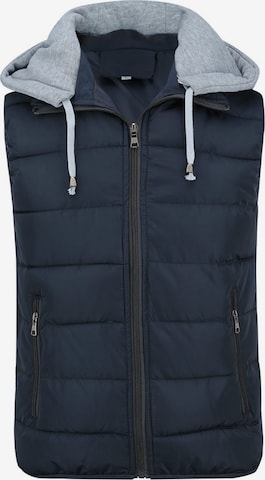 Youthup Vest in Blue: front