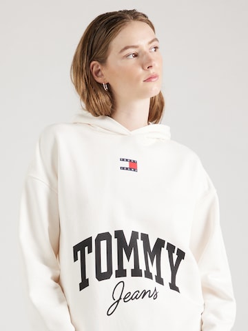 balts Tommy Jeans Sportisks džemperis