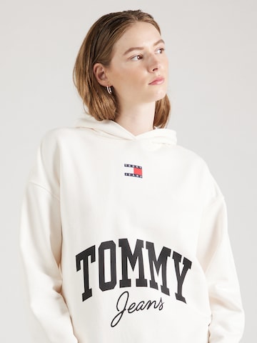 Sweat-shirt Tommy Jeans en blanc