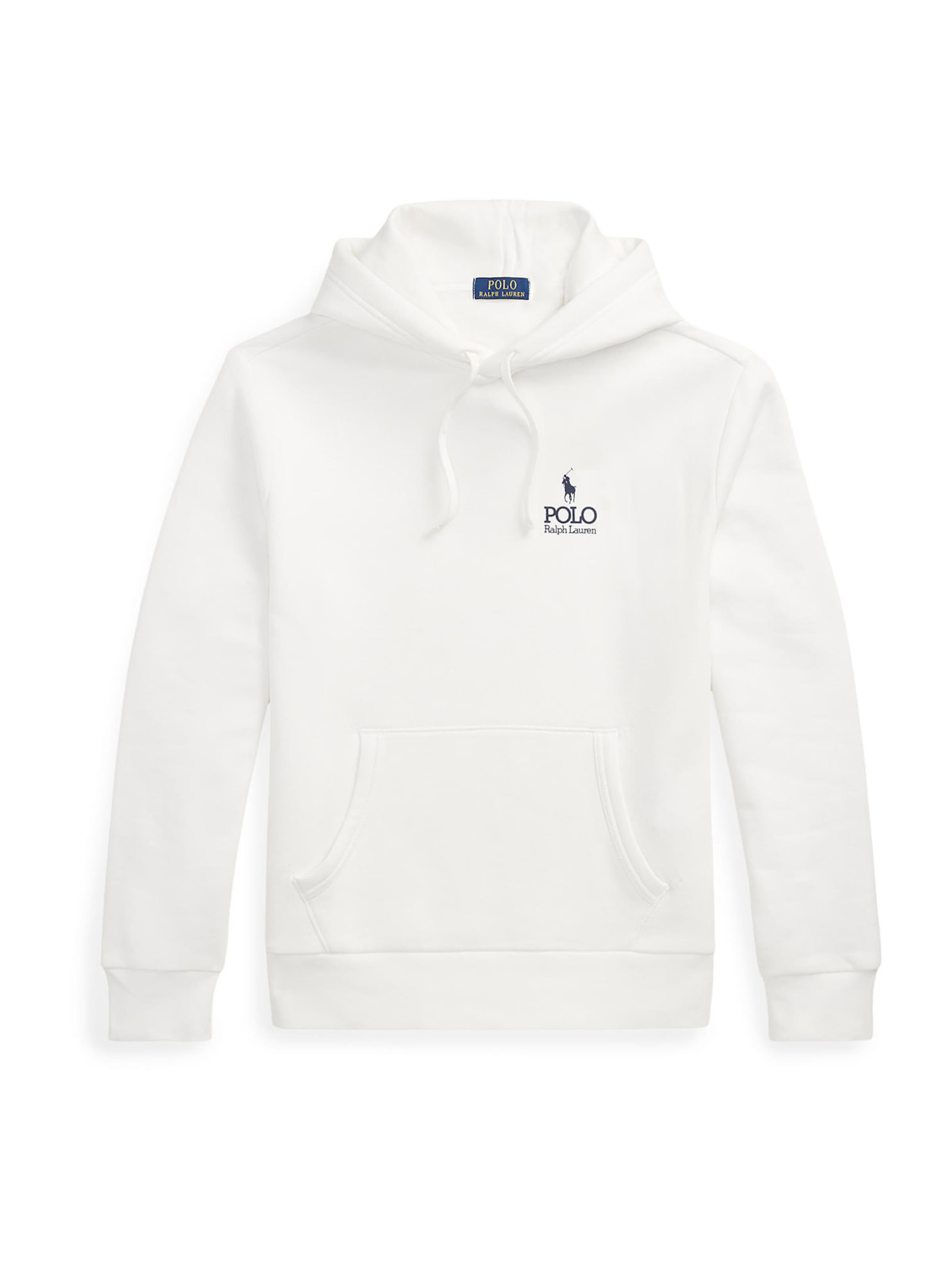 Sweat-shirt Polo Ralph Lauren en blanc : devant
