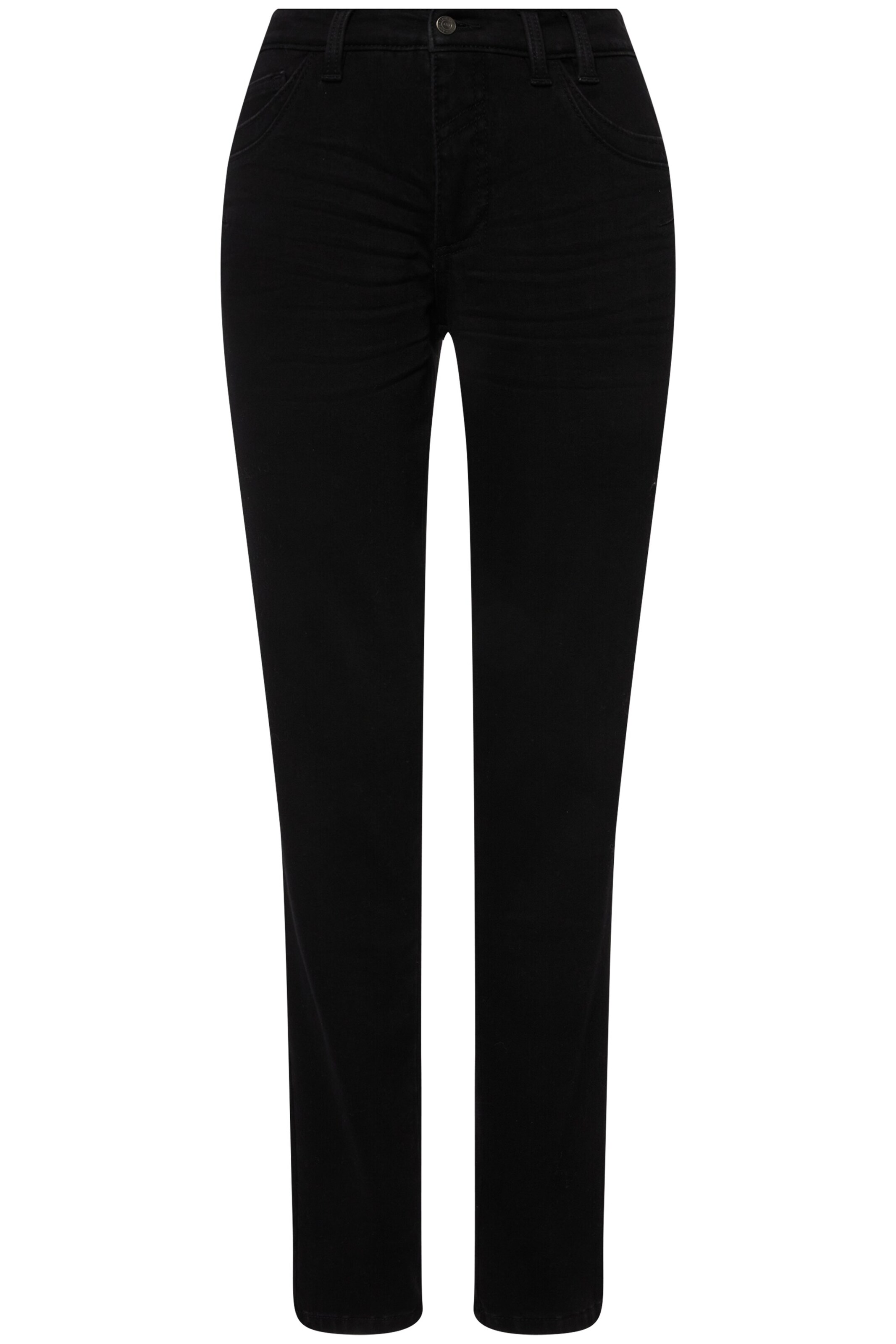 LAURASØN Slimfit Jeans in Schwarz: Vorderseite