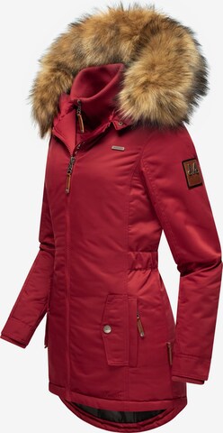 MARIKOO Winter Coat 'Sanakoo' in Red