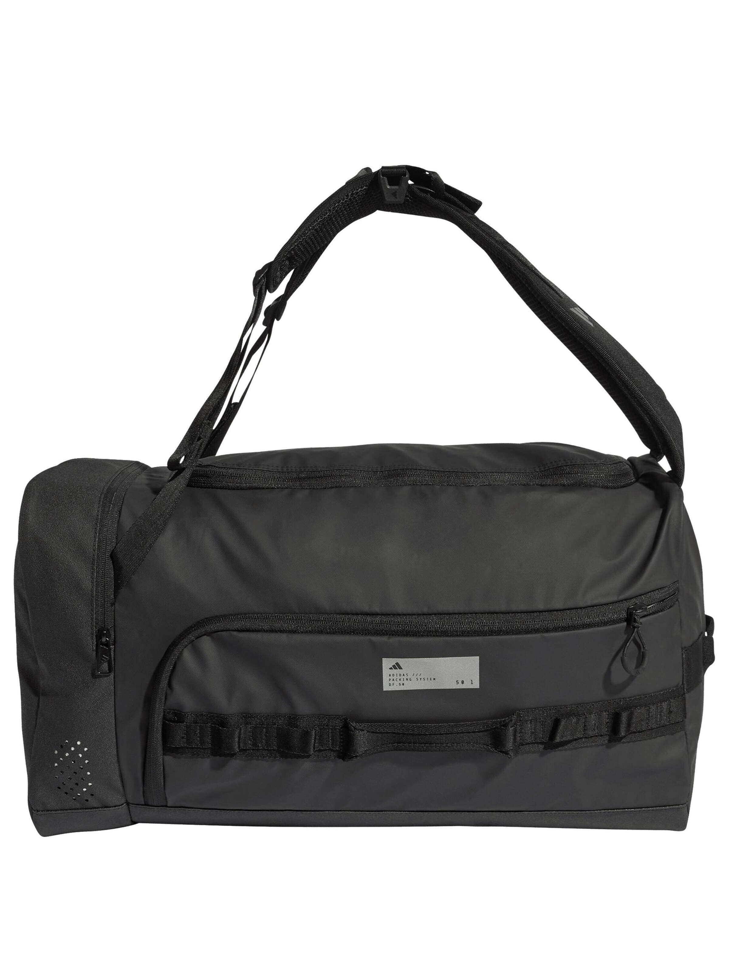 ADIDAS Travel Bag 'Hybrid' in Black: front