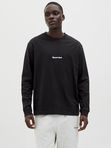JACK & JONES Shirt 'JORNORREBRO' in Schwarz: Vorderseite