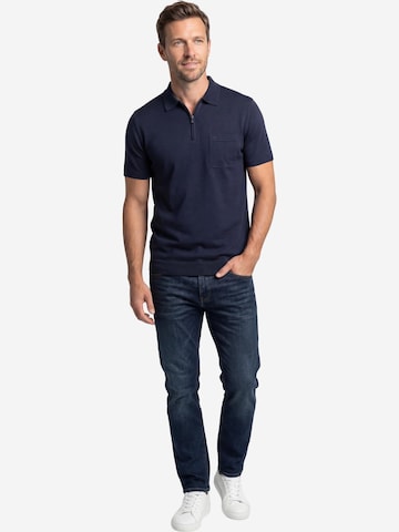 Ragman Shirt 'Basic' in Blue