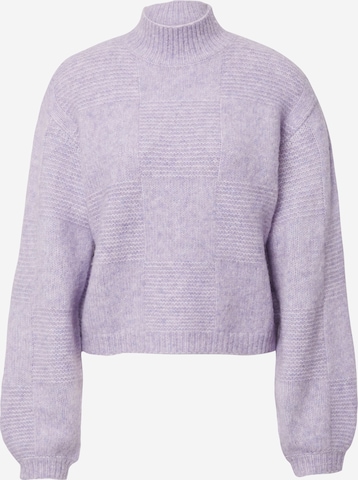 LENI KLUM x ABOUT YOU Sweater 'May' in Purple: front