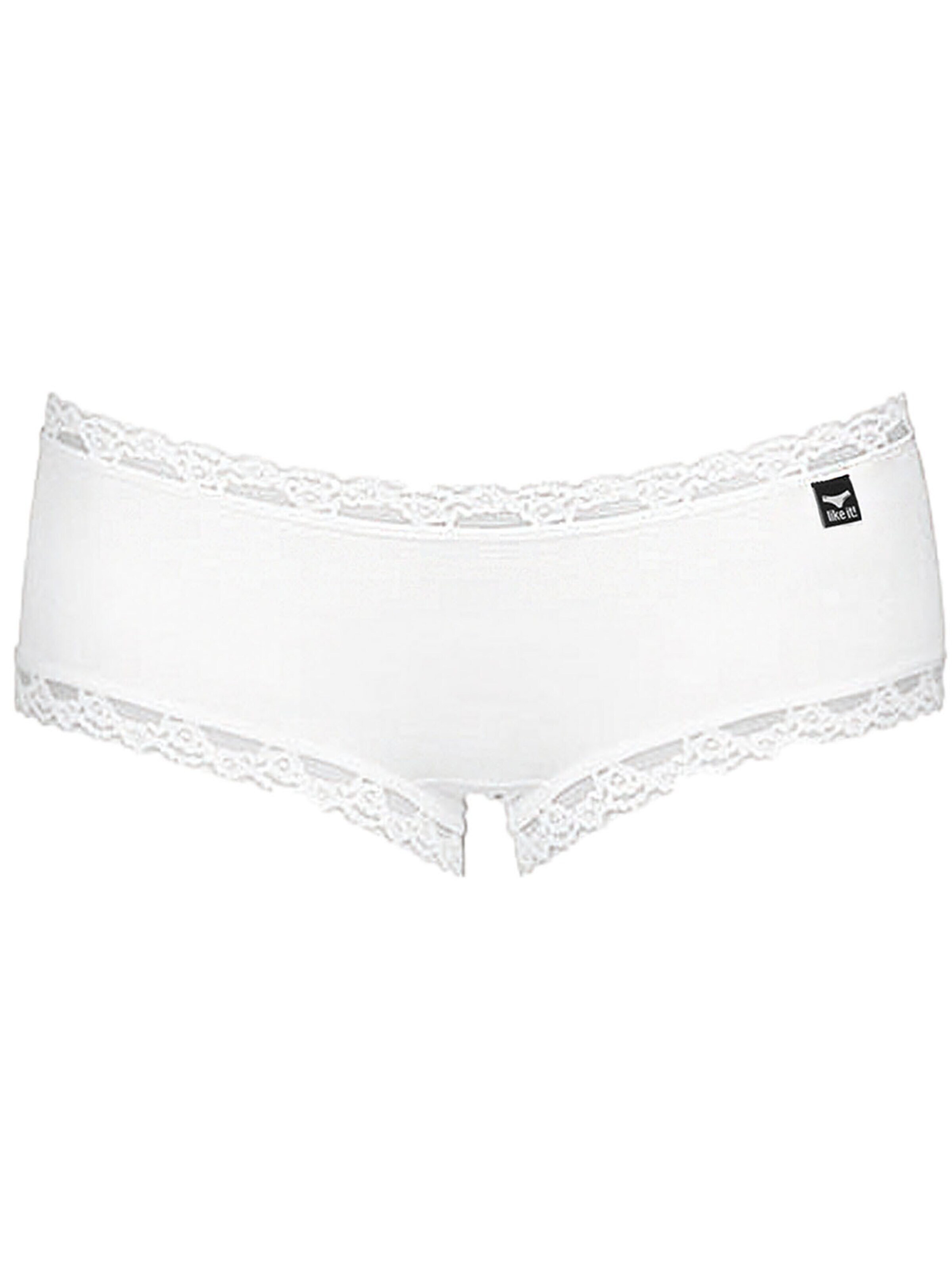 like it! Boyshorts 'Olivia' in White
