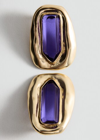 MANGO Oorbellen 'SICILIA' in Goud