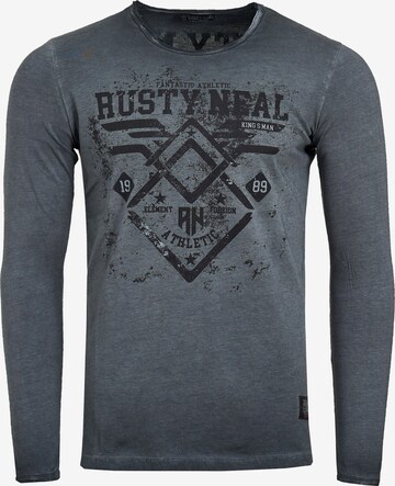 Rusty Neal Shirt in Grey: front
