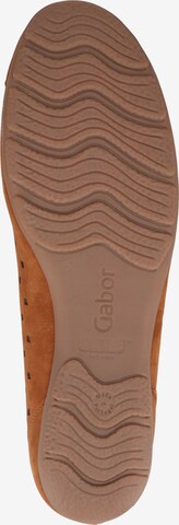 GABOR Ballet Flats in Brown