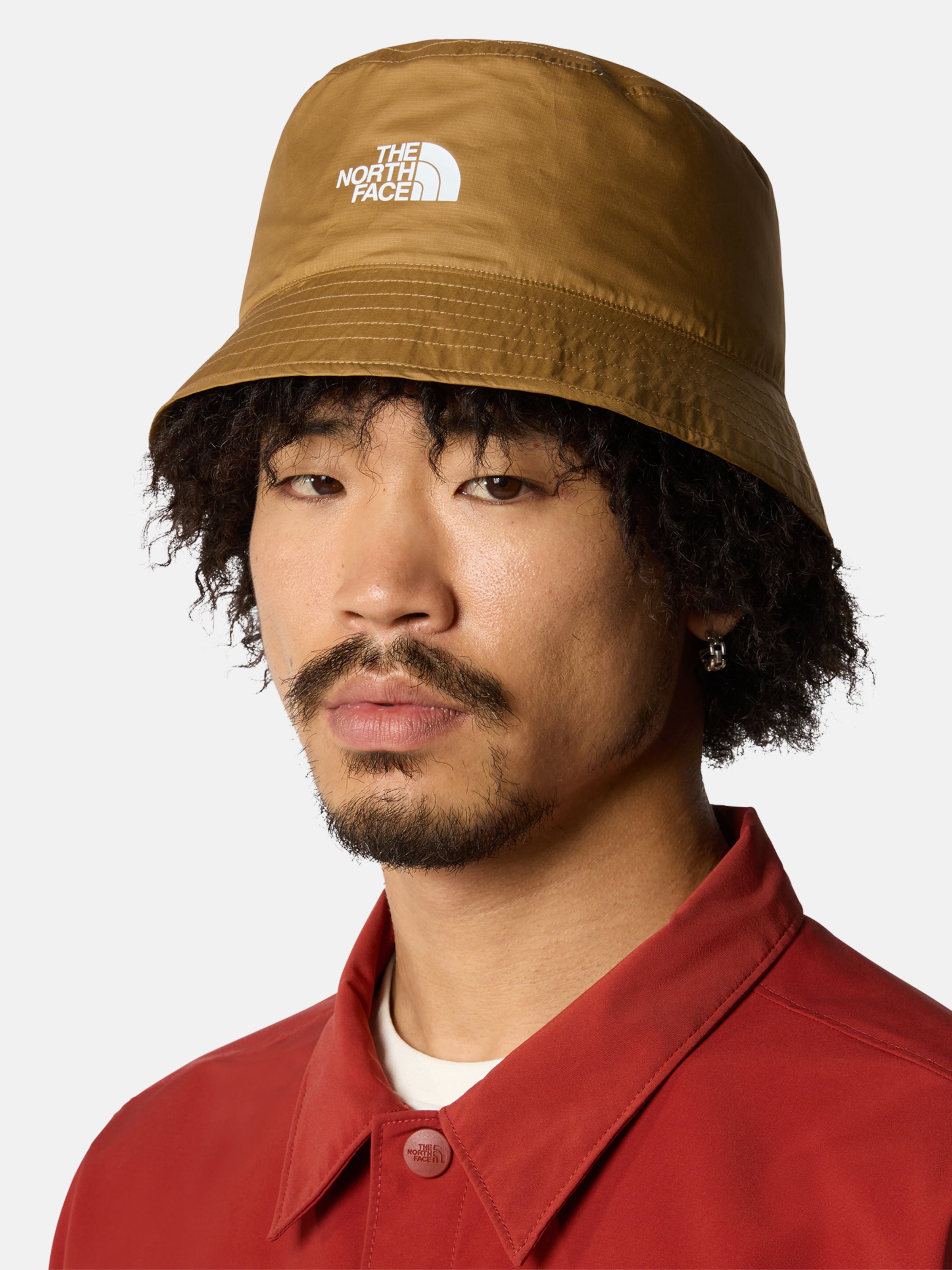 THE NORTH FACE Sports Hat SUN STASH in Camel ABOUT YOU