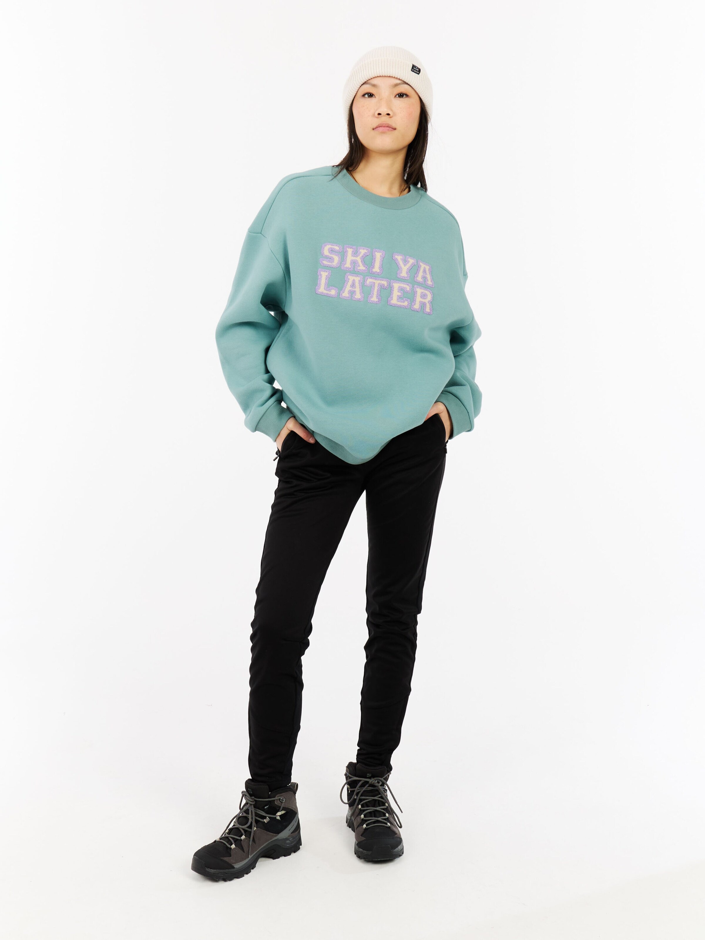 PROTEST Pullover 'PRTStill'‌‌‌‌‌ in Blau: Vorderseite
