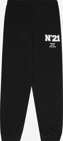 N°21 Pants in Black: front