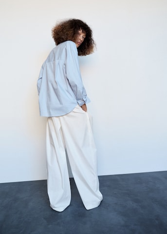 MANGO Bluse 'ARKANA' in Blau