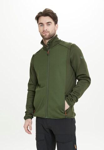 Whistler Funktionele fleece-jas 'Fred' in Groen: voorkant