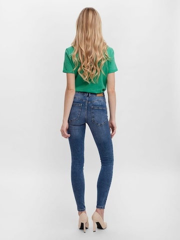 VERO MODA Skinny Farmer - kék