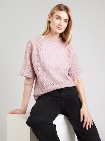 MORE & MORE Trui in Roze: voorkant