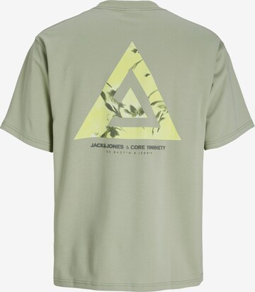žalia JACK & JONES Marškinėliai 'Triangle Summer'