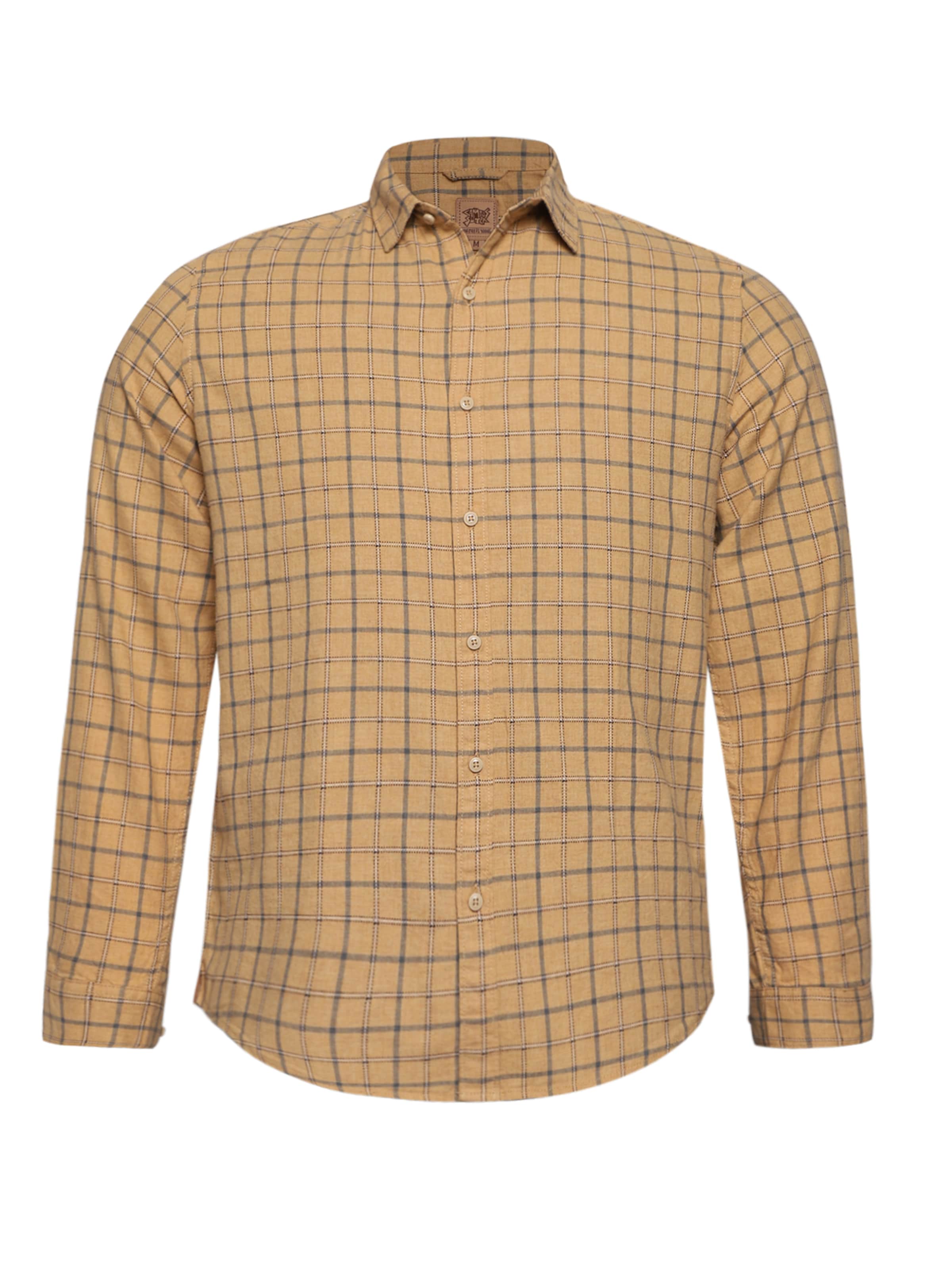 bēšs Campus Sutra Standarta piegriezums Krekls 'Rowan': no priekšpuses