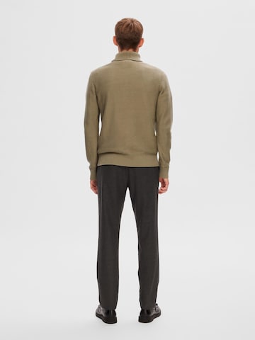 SELECTED HOMME Pullover 'Axel' i grøn