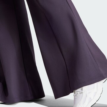 évasé Pantalon ADIDAS ORIGINALS en violet