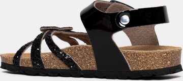 Bayton Sandal 'Eirene' in Black