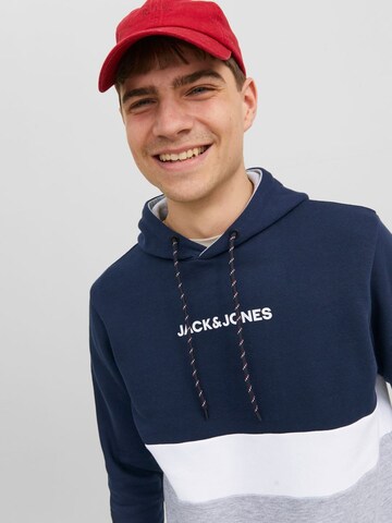 Felpa di JACK & JONES in blu