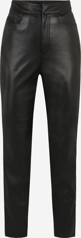 Noisy May Petite Regular Trousers 'ANDY' in Black: front