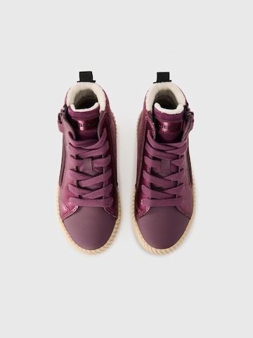 GEOX Stövel 'MIRROLESS' i lila