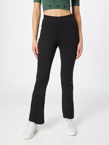 Coupe slim Pantalon de sport 'Future Icons Badge Of Sport Sport Flare' ADIDAS SPORTSWEAR en noir : devant