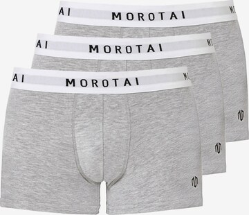 Boxer 'PREMIUM' di MOROTAI in grigio: frontale