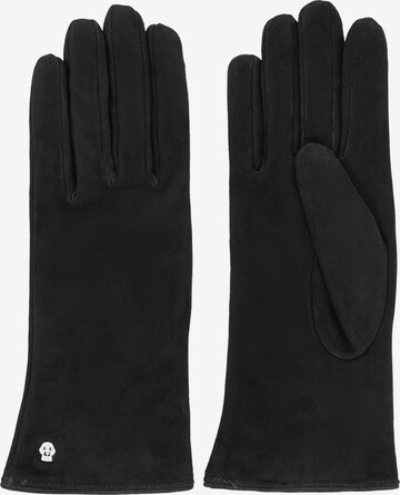 Roeckl Full Finger Gloves in Black: front