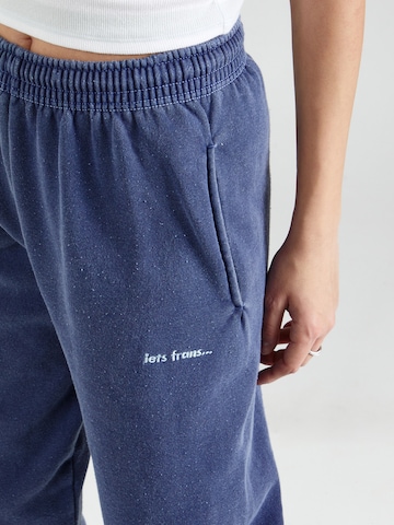 iets frans Tapered Broek in Blauw