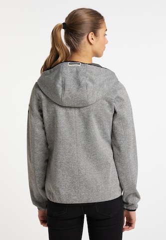 Schmuddelwedda Fleecejacke in Grau