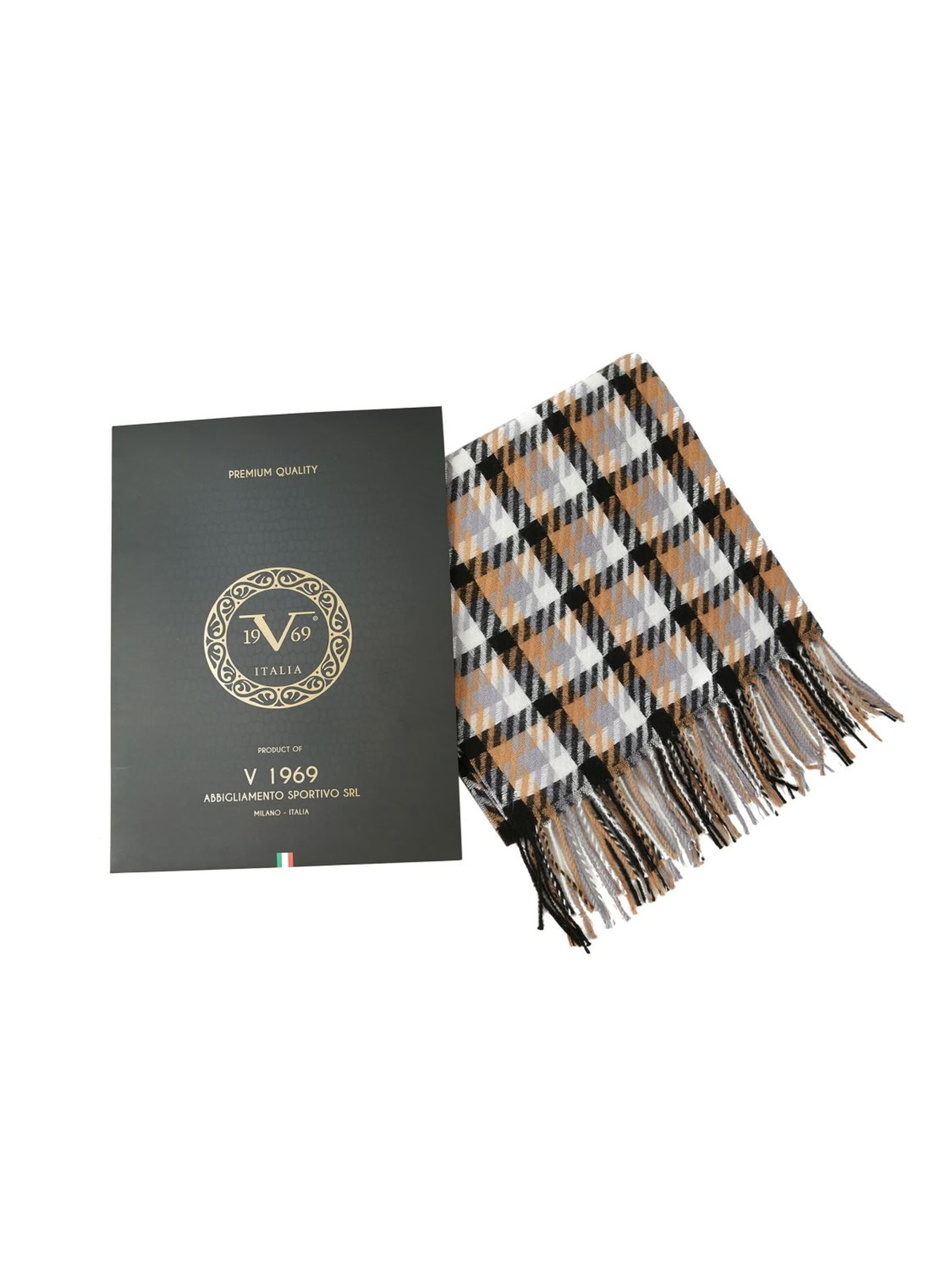 Sciarpa 'Echarpe MICHELA' di 19V69 ITALIA in nero