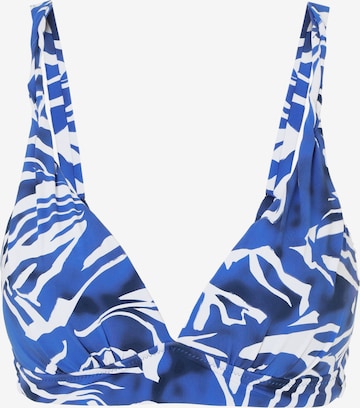 Triangolo Top per bikini di TATUUM in blu: frontale