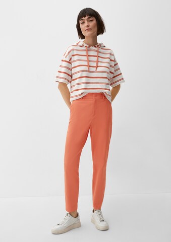 s.Oliver Slim fit Chino trousers in Orange