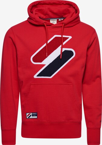 Superdry Sweatshirt in Rot: predná strana