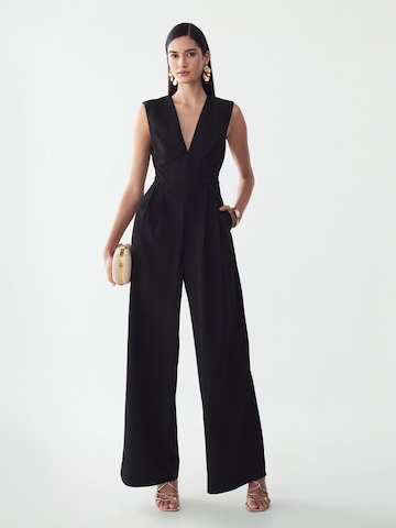 St MRLO Jumpsuit 'Aurora' in Zwart: voorkant