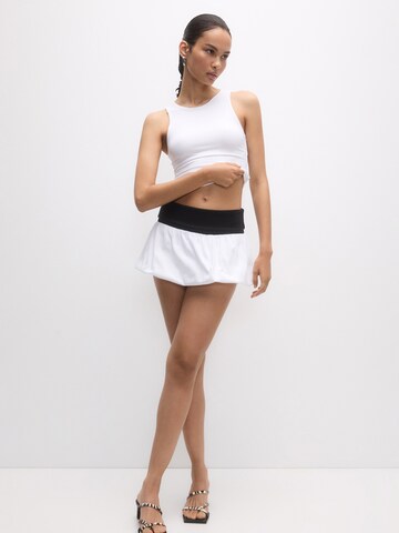 Pull&Bear Rok in Wit