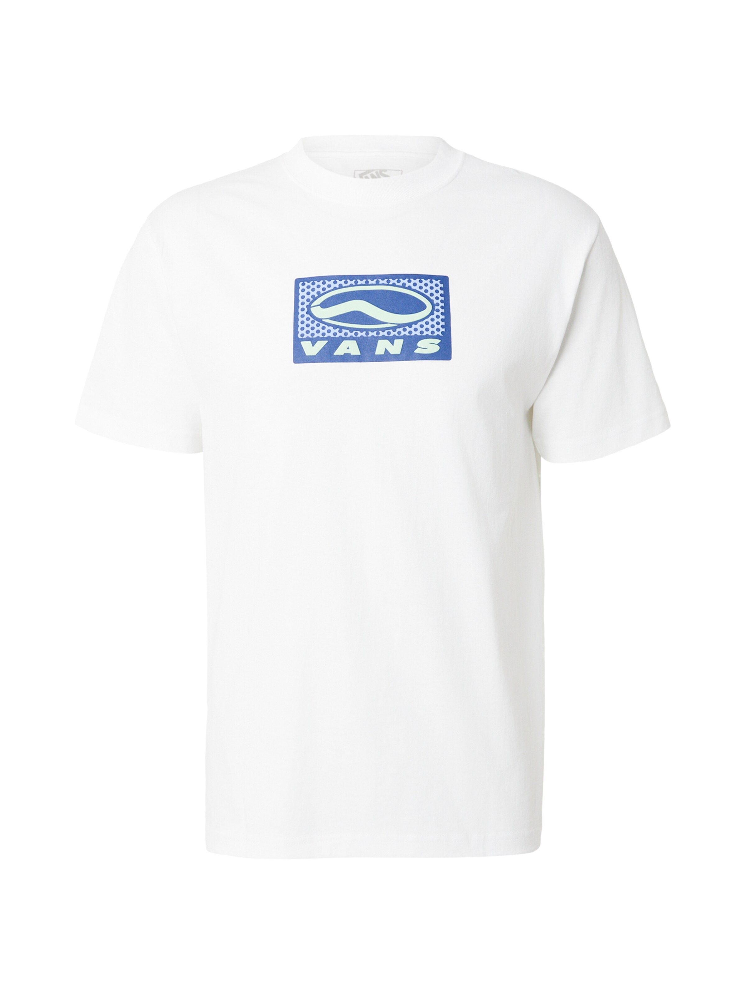 VANS Shirt in Blue / Mint / White, Item view