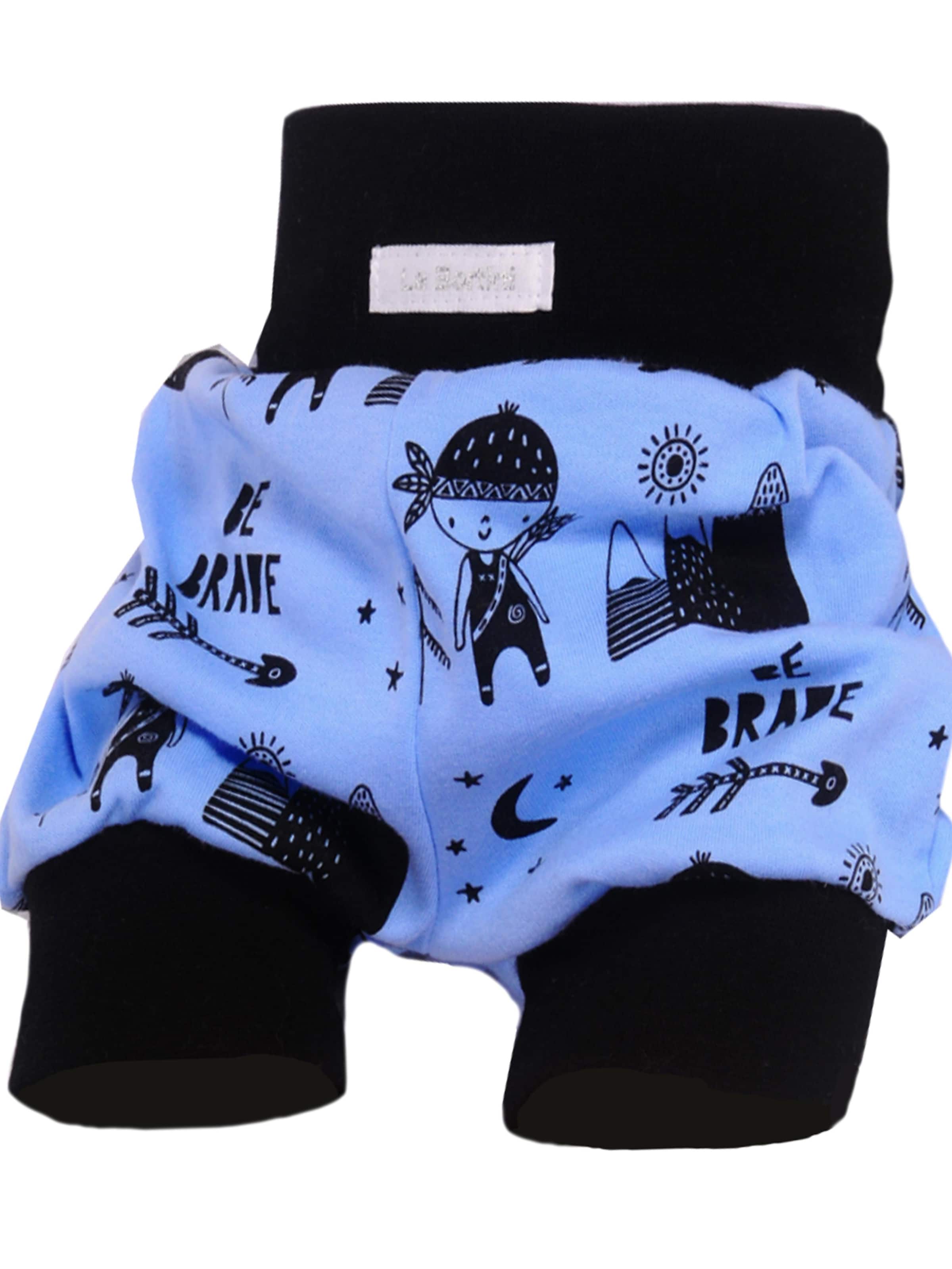 La Bortini Loose fit Pants in Blue: front