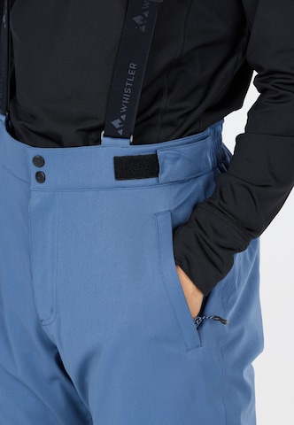 Whistler Regular Workout Pants 'Gippslang' in Blue