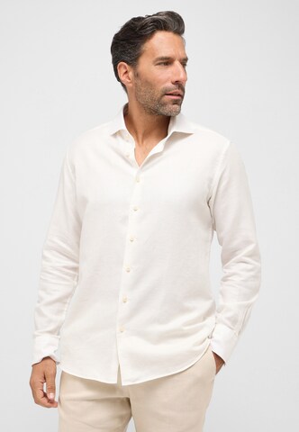 ETERNA Regular fit Button Up Shirt in White: front