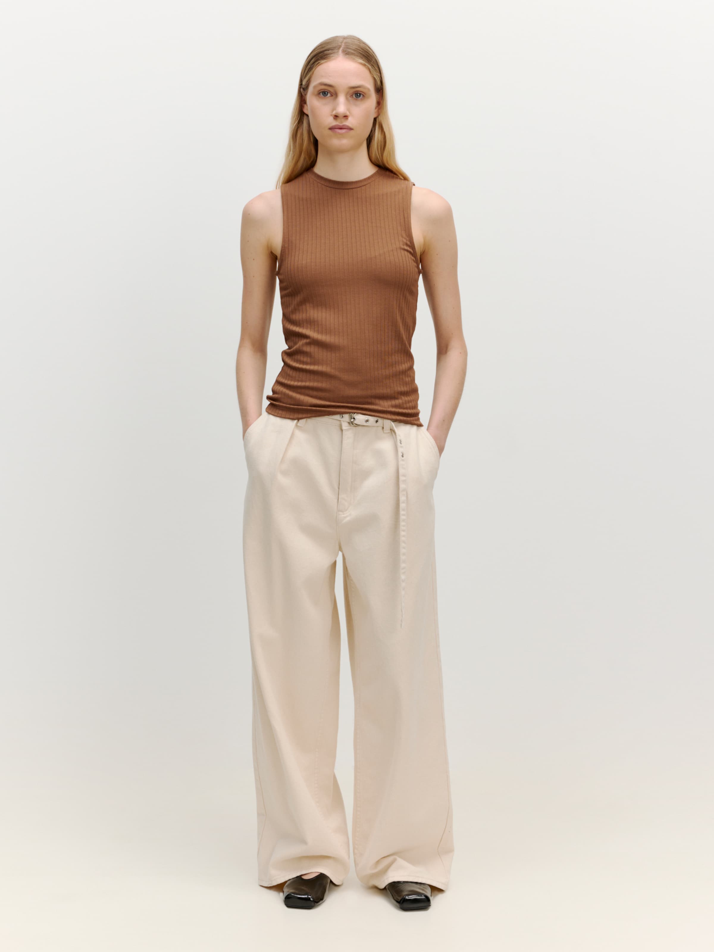 Bruine topjes dames cheap